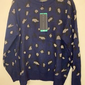 Kendal & Kylie animal print sweater